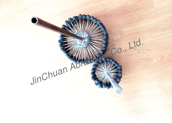 Piedra de afilar de la flexión de la investigación del cepillo de la operación manual, piedra de afilar de la bola del cilindro de la pulgada de la talla 4