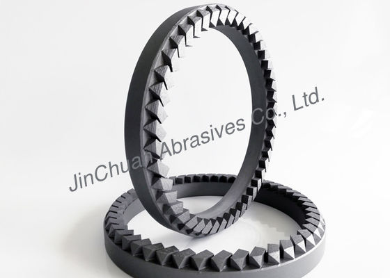 Ruedas de diamante sinterizadas cilíndricas de alta resistencia para el tamaño modificado para requisitos particulares de las zapatas de freno