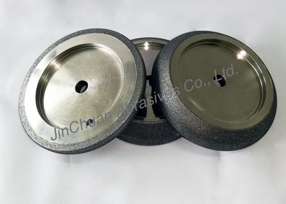 Rueda de diamante modificada para requisitos particulares del CBN de 6 pulgadas para las máquinas de pulir 10/30 ángulo