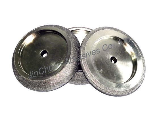 El alto CBN dimensional de la exactitud que afilaba las ruedas para la banda de madera vio 6 pulgadas