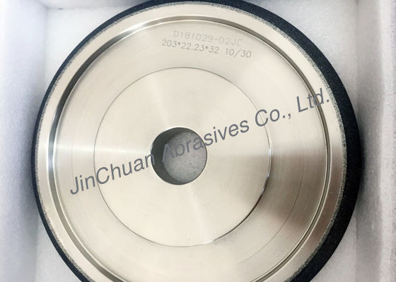 CBN electrochapado que afila la rueda 8" para las cuchillas de madera de la serrería de la banda que afilan