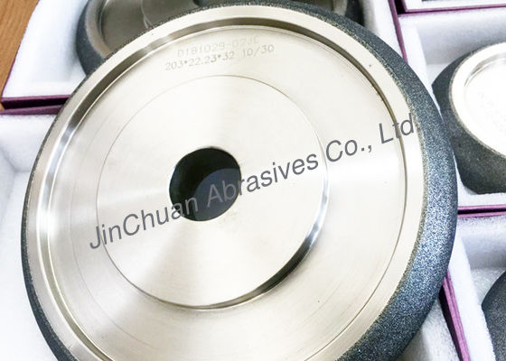 CBN electrochapado que afila la rueda 8" para las cuchillas de madera de la serrería de la banda que afilan