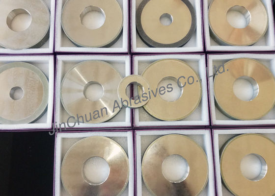 Rueda verde del corte del diamante, muelas abrasivas cubiertas diamante vueltas a chapar
