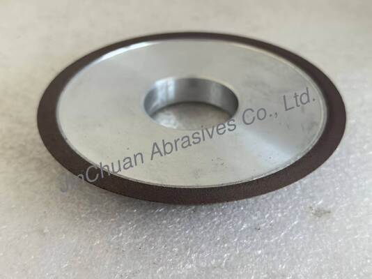 Muela abrasiva de diamante de resina personalizada 1V1/45 con diámetro 100, número de grano de diamante D140
