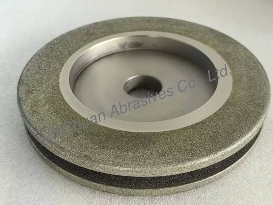 Muela de diamante galvanizada de forma especial utilizada para rectificado de perfiles, número de grano D120/140