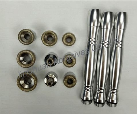 Malla miniatura abrasiva del masaje D120 del diamante de la cara para la piel de pulido