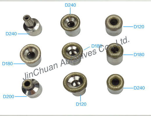 Malla miniatura abrasiva del masaje D120 del diamante de la cara para la piel de pulido