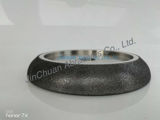 5 pulgadas de baja rugosidad de la superficie CBN de afilado ruedas pueden afilar 4000 metros de banda de sierra