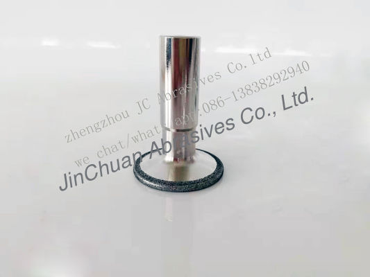 Rueda de diamante del CBN de la industria de la aviación con el cepillo de pulido del cilindro