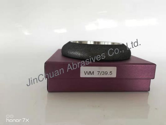 CBN que afila las ruedas para las cuchillas de madera 7/39.5 de la serrería de la banda con vida laboral larga y bueno afilando la superficie