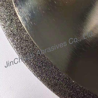 Rueda 12" del corte del CBN de 50 arenas muela abrasiva para cortar el acero de la primavera