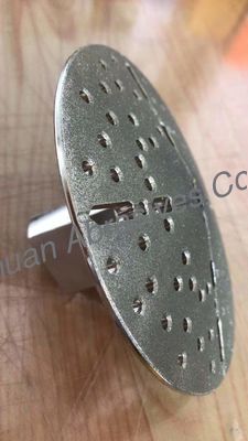 Tamaño 170/200 de malla electrochapado de la muela abrasiva del diamante con tolerancia de la precisión