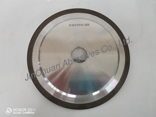 La muela abrasiva adhesiva de la resina del CBN para la banda de madera vio la afiladura de la máquina de pulir