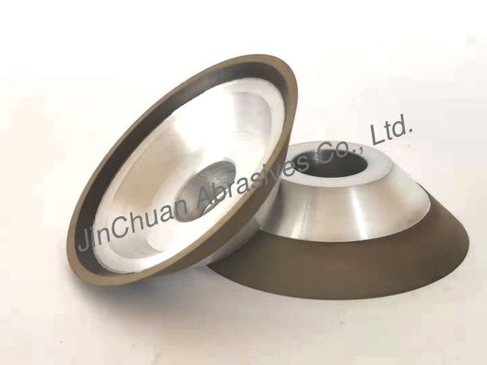 Enlace afilado de la resina de la rueda del diamante de madera de la arena que enarena D64 resistente