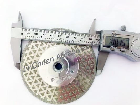 Cuchilla electrochapada punteada estrella del diamante