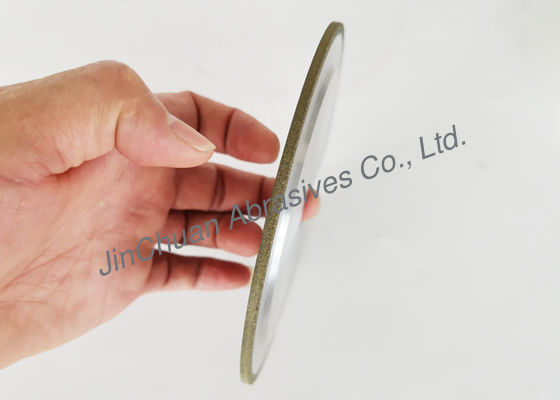 14A1 150mm*6.35mm*3mm*3mm*20m m D80/100/eficacia de pulido consolidada de las muelas abrasivas del diamante de la resina alta