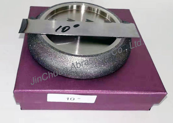 La banda vio la afiladura de la rueda de diamante del CBN muela abrasiva de 5" de 10/30 CBN