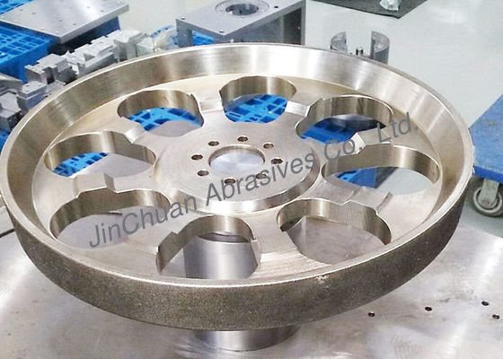 Grueso electrochapado de las muelas abrasivas 55m m del CBN de la rueda de diamante del CBN de la arena B 60/70