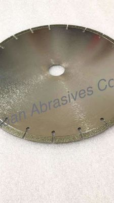 Cuchilla del diamante/cortador de teja electrochapados para corte de metales de la cuchilla del diamante 300m m