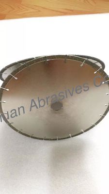 Cuchilla del diamante/cortador de teja electrochapados para corte de metales de la cuchilla del diamante 300m m