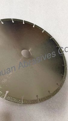 Cuchilla del diamante/cortador de teja electrochapados para corte de metales de la cuchilla del diamante 300m m