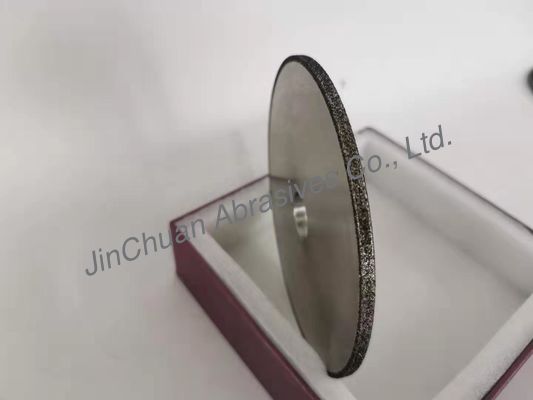 forma redonda el 125MM * los 6MM * 20M M de la rueda de diamante del CBN de la capa doble del grueso de 6m m
