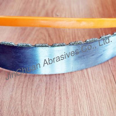 Substrato de acero Diamond Band Saw del corte recto