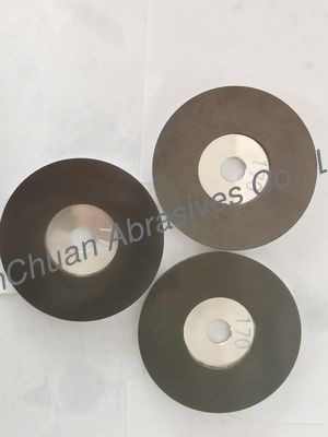 Muelas abrasivas llanas del Cbn del diámetro 126.9m m para el borde rápido