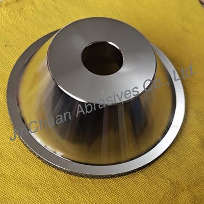 Pedazo electrochapado de 11C9 40 Grit Diamond Cup Wheel For Drill