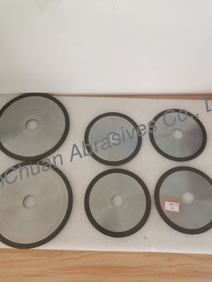 Rueda del corte del CBN del diamante del enlace de la resina para el cuarzo de cristal magnético del tungsteno del carburo