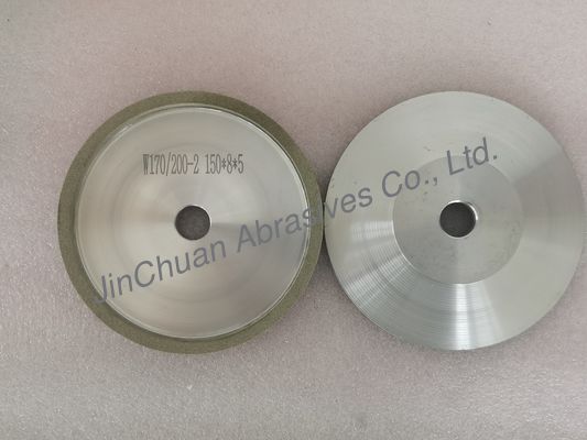 Diamond Grinding Wheel vitrificado 4A2 150*8*20*7*3 D91 C125