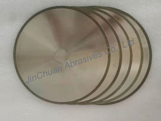 disco que enarena electrochapado fino del óxido de aluminio de las muelas abrasivas del CBN de 1.2m m