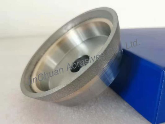 Muela abrasiva 11V9 100*30*20*3*7*70 D64 del enlace de la resina