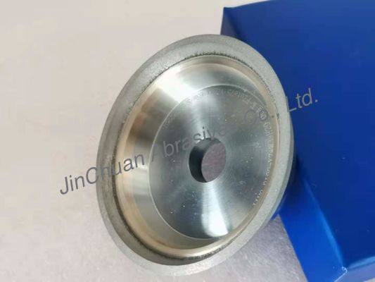 Muela abrasiva 11V9 100*30*20*3*7*70 D64 del enlace de la resina