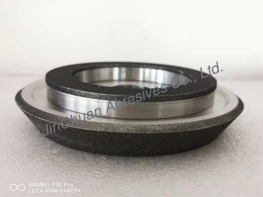Muelas abrasivas del CBN de Gray Electroplated con el cuerpo de acero juntado
