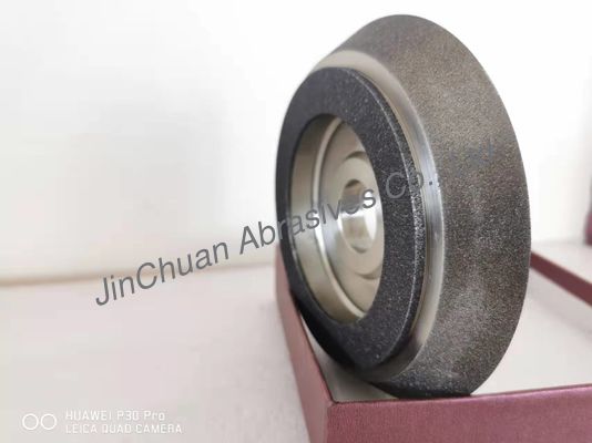 Muelas abrasivas del CBN de Gray Electroplated con el cuerpo de acero juntado