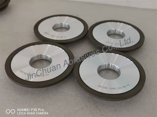 Enlace Diamond Abrasive Grinding Wheel 3A1 100*11*32*6*4 D240# 100% de la resina