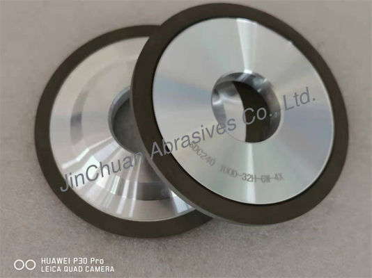 Enlace Diamond Abrasive Grinding Wheel 3A1 100*11*32*6*4 D240# 100% de la resina