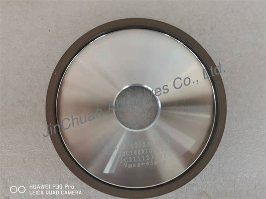 rueda abrasiva de la clase de 4A2 Diamond Grinding Wheel 125*18.5*32*5*7 D240# el 100%