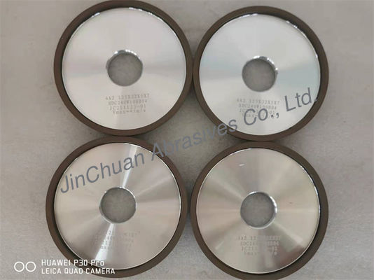 rueda abrasiva de la clase de 4A2 Diamond Grinding Wheel 125*18.5*32*5*7 D240# el 100%