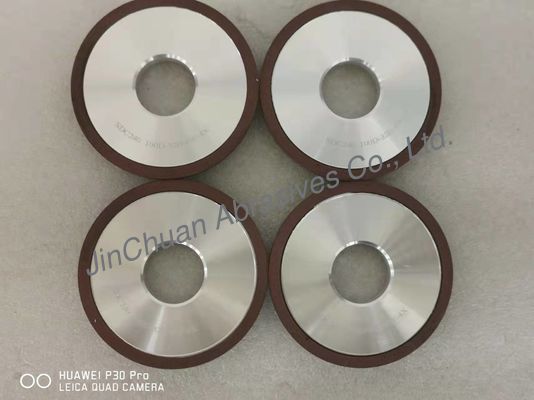 arco plano 3A1 Diamond Grinding Wheel Resin Bonded de 100m m para la hoja de sierra circular