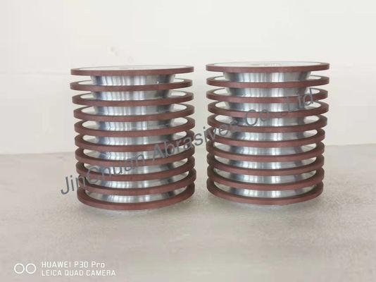 arco plano 3A1 Diamond Grinding Wheel Resin Bonded de 100m m para la hoja de sierra circular