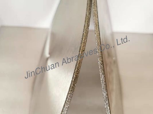 Las arenas D35/40 electrochaparon a Diamond Grinding Wheels Cutting Disc 350*4*25.4*4m m