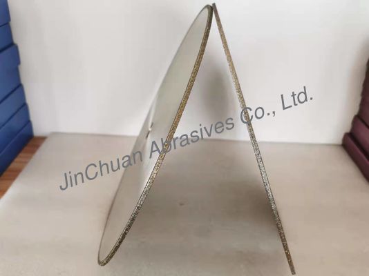 Las arenas D35/40 electrochaparon a Diamond Grinding Wheels Cutting Disc 350*4*25.4*4m m