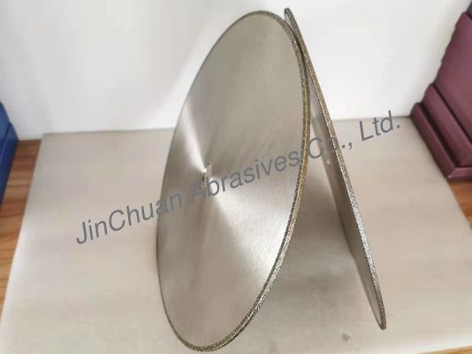 Las arenas D35/40 electrochaparon a Diamond Grinding Wheels Cutting Disc 350*4*25.4*4m m